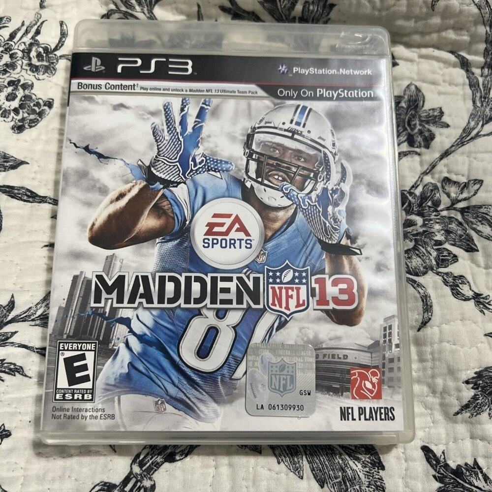 Madden NFL 13 (Sony PlayStation 3,‎ 2012)